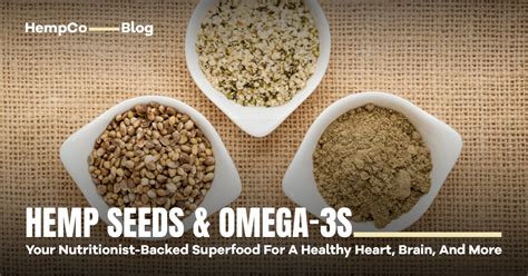 hemp seeds omega 3 content